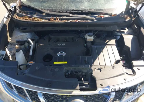 2013 Nissan Murano Sl из США, поврежденный, VIN JN8AZ1MW7DW304187